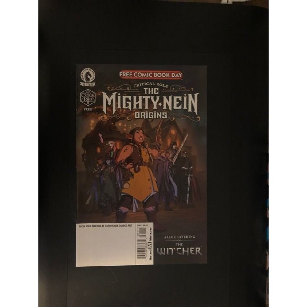 FCBD Critical Role Mighty Nein Origins Witcher no stamp-unread VF/NM-OPTIONED